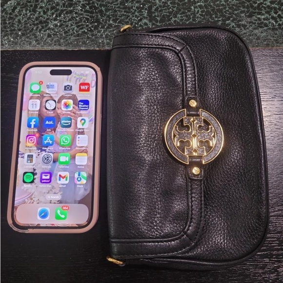Tory Burch Black Clutch - Picture 12 of 12